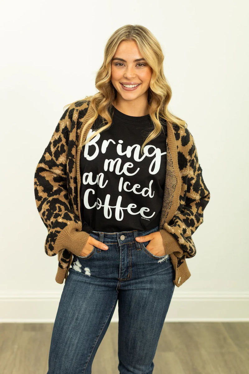 Leopard Cardigan Sweater
