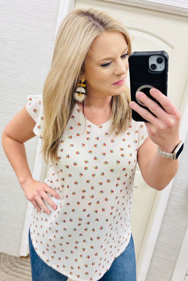 Ivory Ritzy Blouse