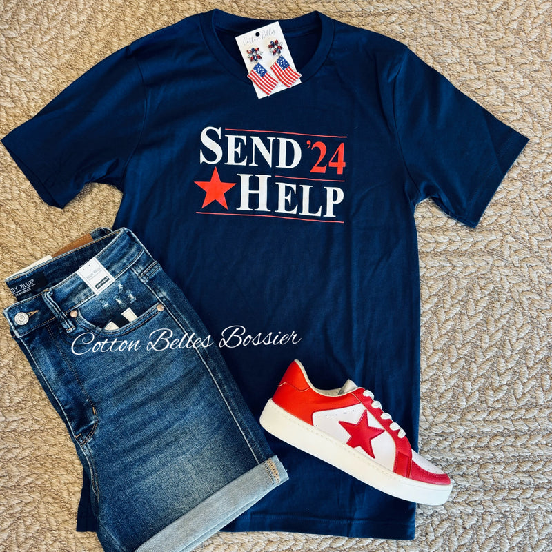 Send Help Political Shirt, Funny Politics 2024