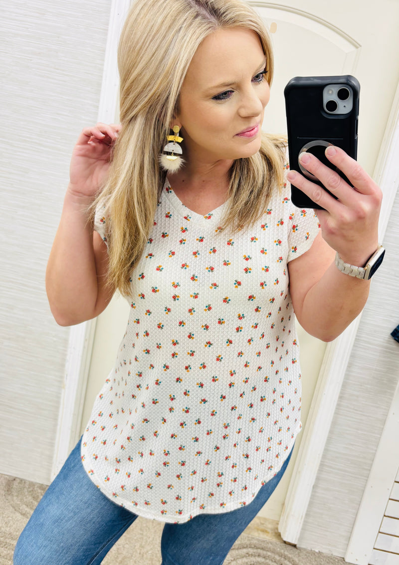 Ivory Ritzy Blouse