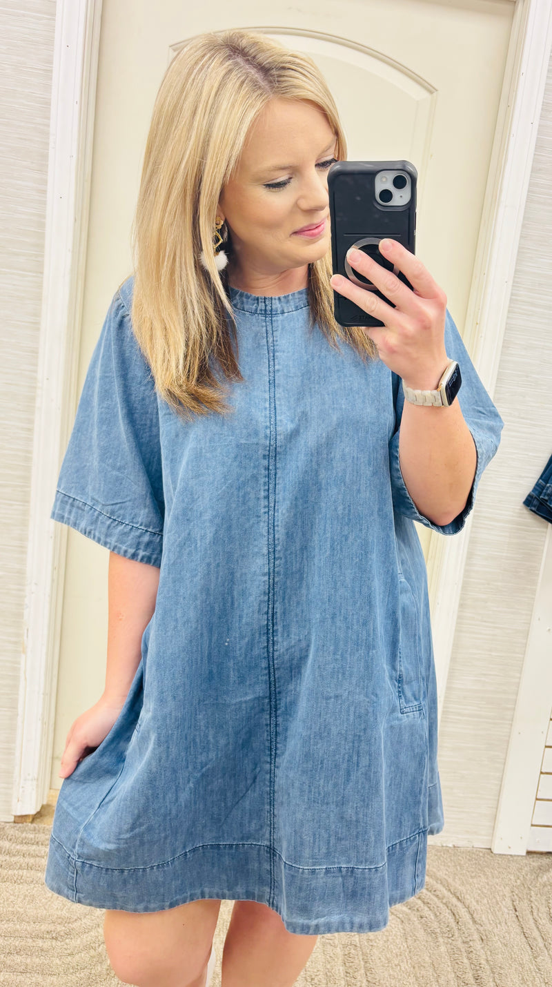 Denim Bliss Dress