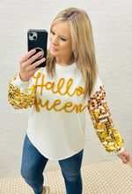 Hallo Queen Sequin Blouse