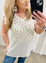 Ivory Ritzy Blouse