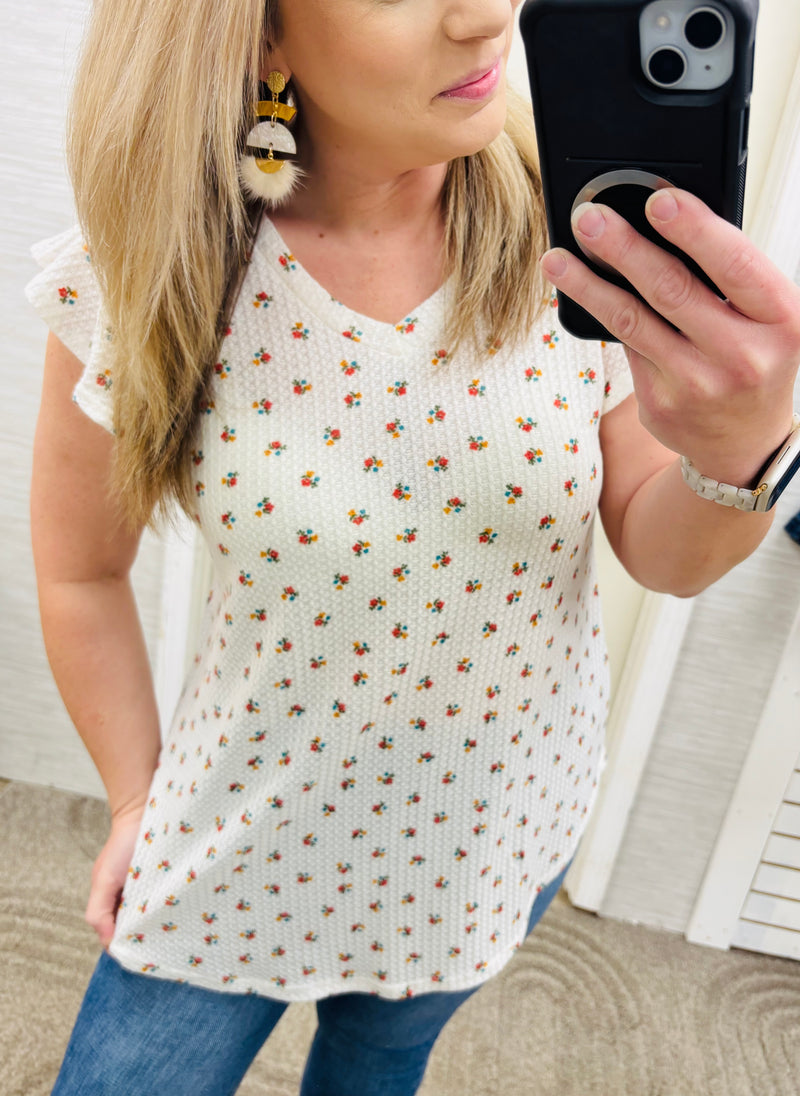 Ivory Ritzy Blouse