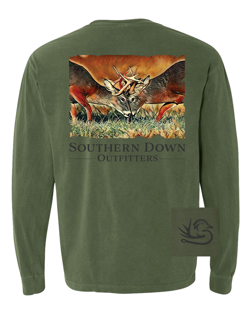 Bucks Fighting LS Tee