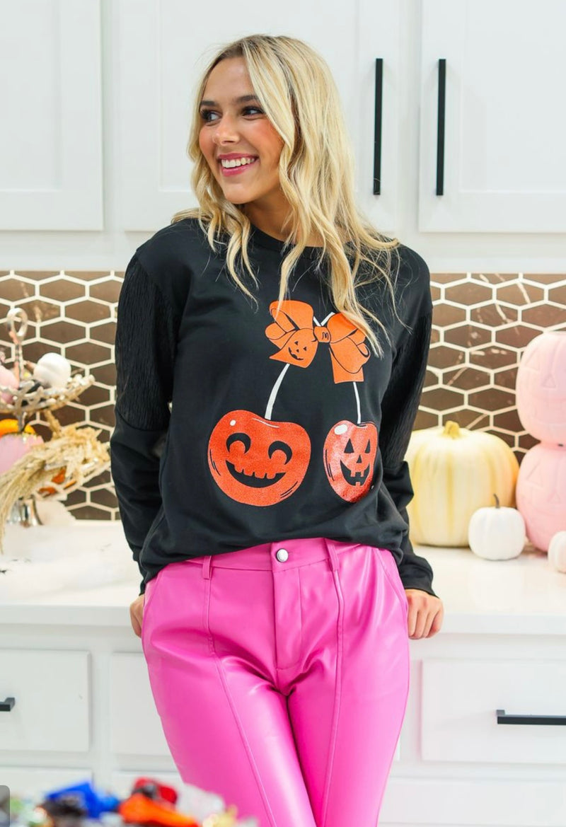 Cherry Pumpkin Long Sleeve