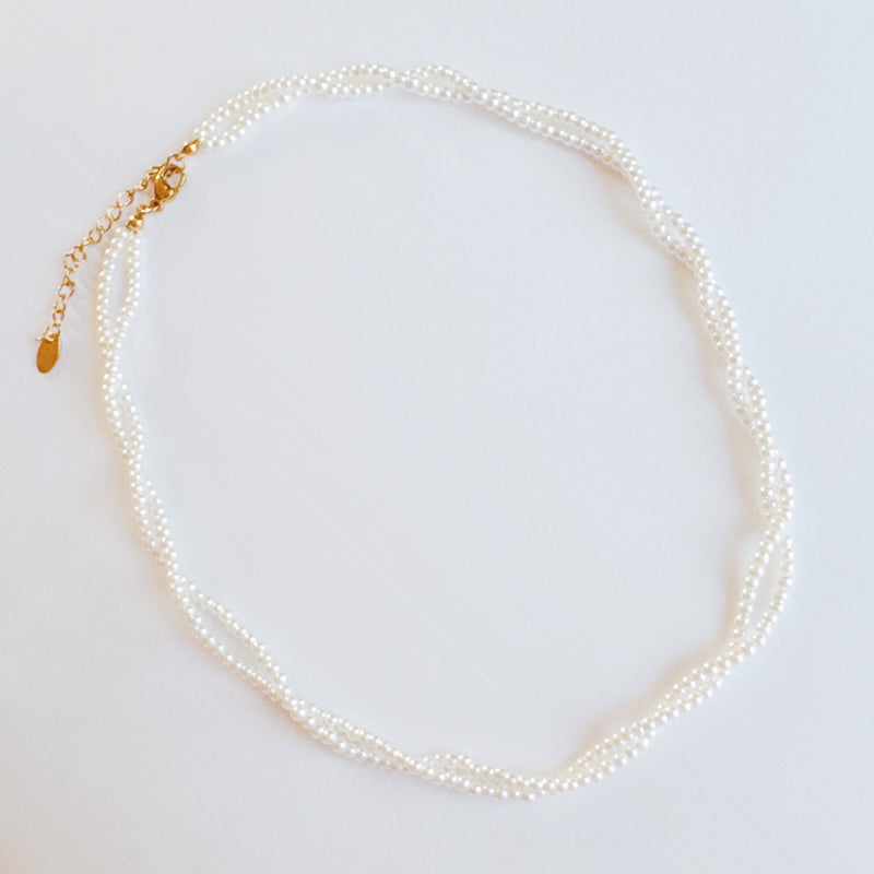 Daily Dose Of Grace Twist Pearl Necklace