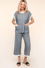 Striped Every Day Wear Track Suit