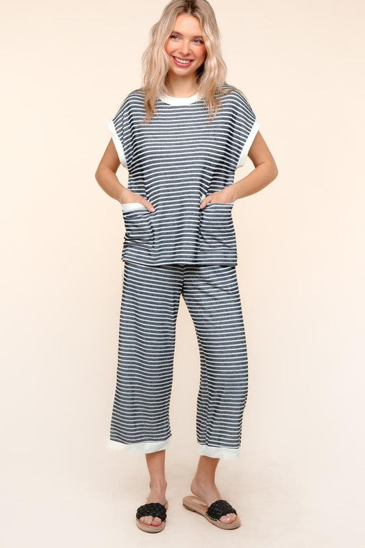 Striped Every Day Wear Track Suit