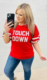 Red - Touch Down Blouse