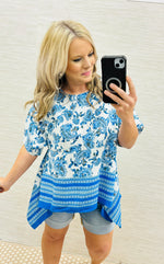 Blue Meadows Blouse