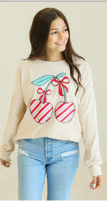 Christmas Cherries Sweatshirt