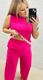 Hot Pink Ric Rac SET