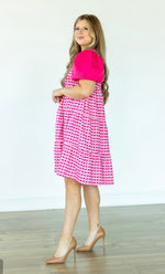 Preorder Pink Gingham Dress