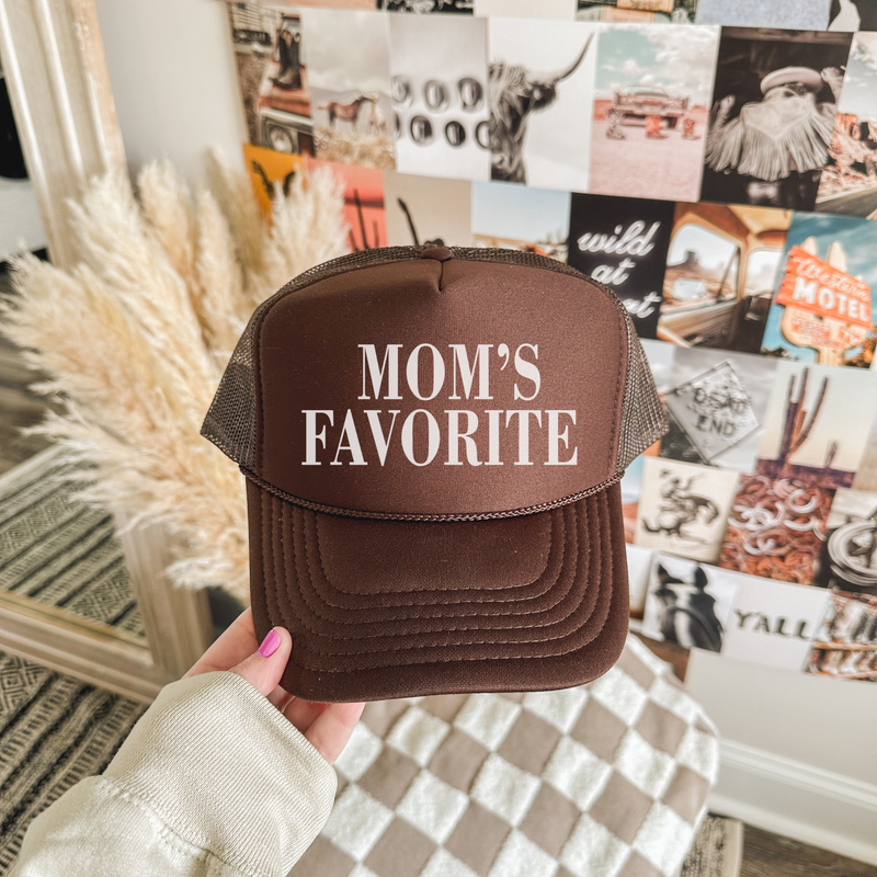 Mom's Favorite Trucker Hat
