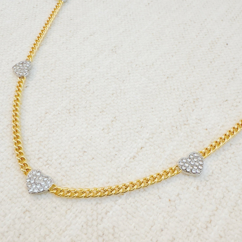 Heartful Rhythm Chain Necklace