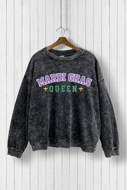 Pre Order Mardi Gras Queen Sweatshirt