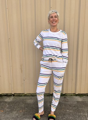 Pre Order Mardi Gras Pajama Set