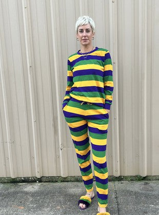 Pre Order Mardi Gras Pajama Set