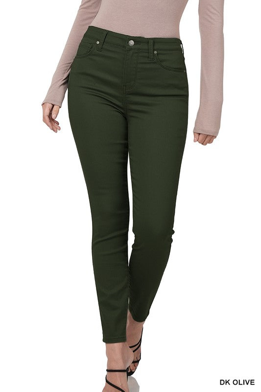 Dark Olive Skinny