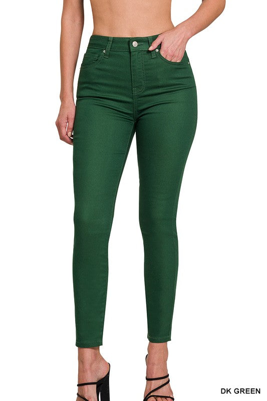 Dark Green Skinny