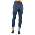 JB Pull on double cuff skinny