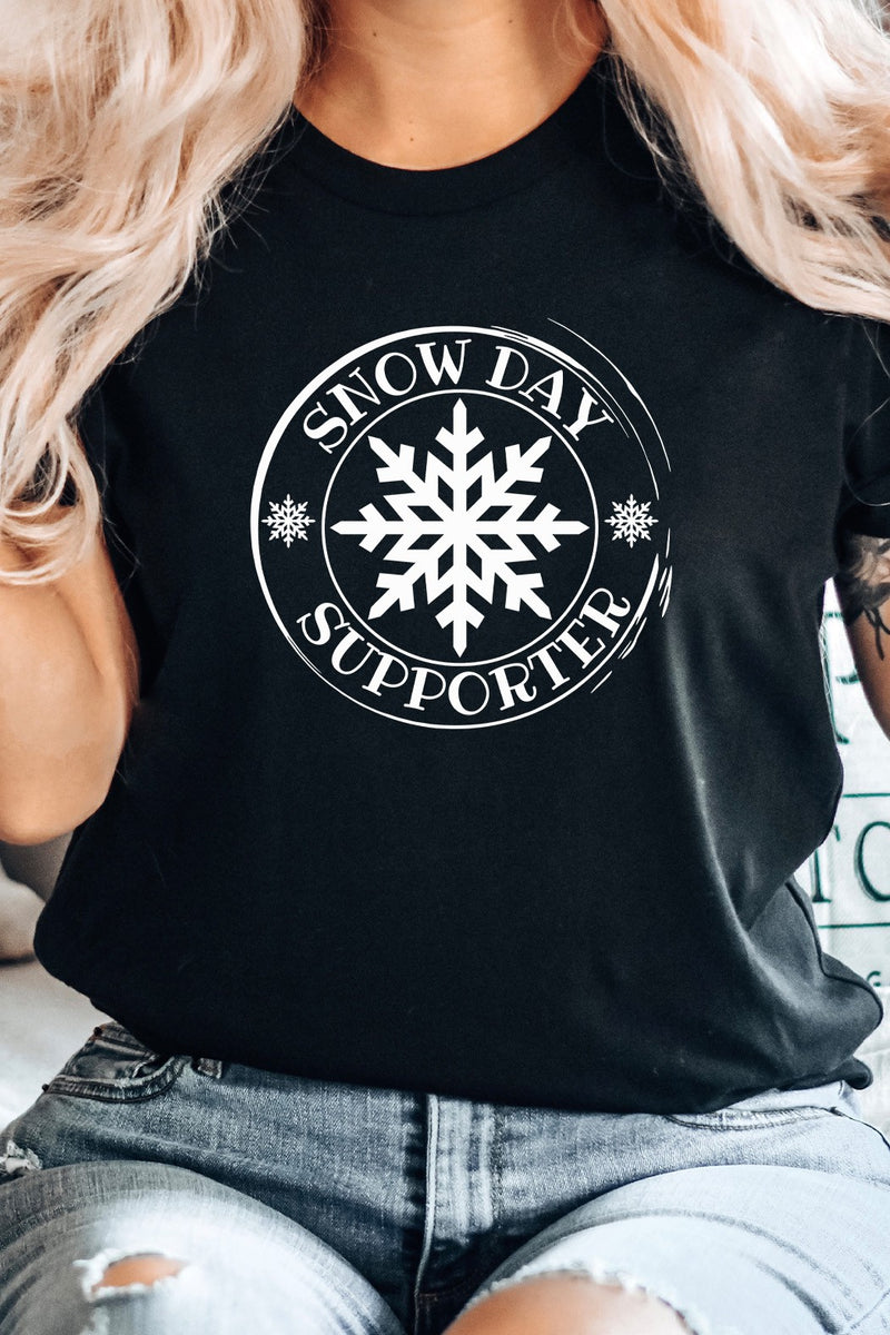 Snow Day Supporter TEE