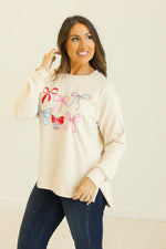 Festive Bows Sweatshirt