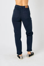 Navy Garment Dyed Jogger