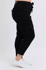 Black Cargo Joggers Judy Blue