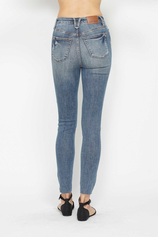 JB - Vintage Wash Distress Skinny