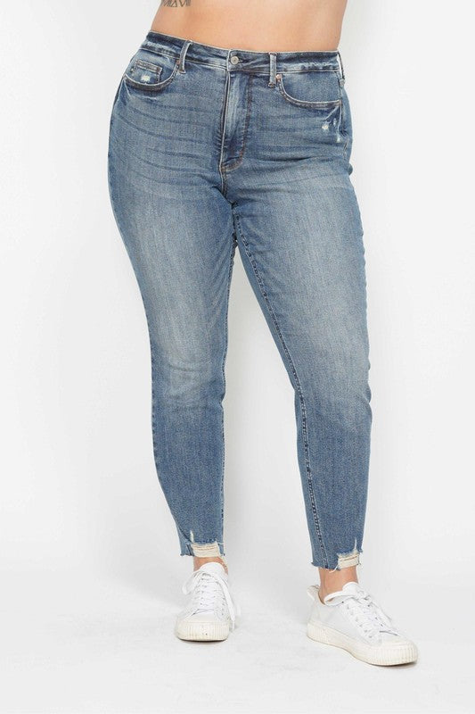 JB - Vintage Wash Distress Skinny