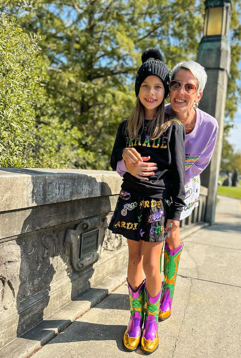 Junior Mardi Explosion Skort - Black