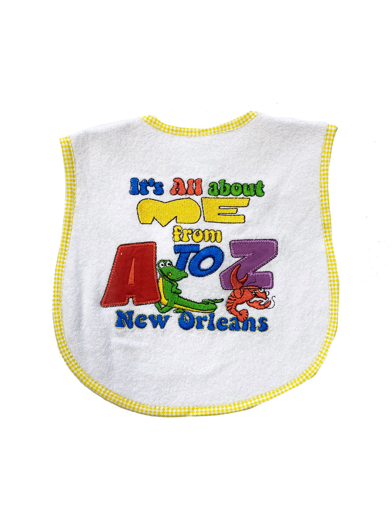 "All About Me" Baby Bib