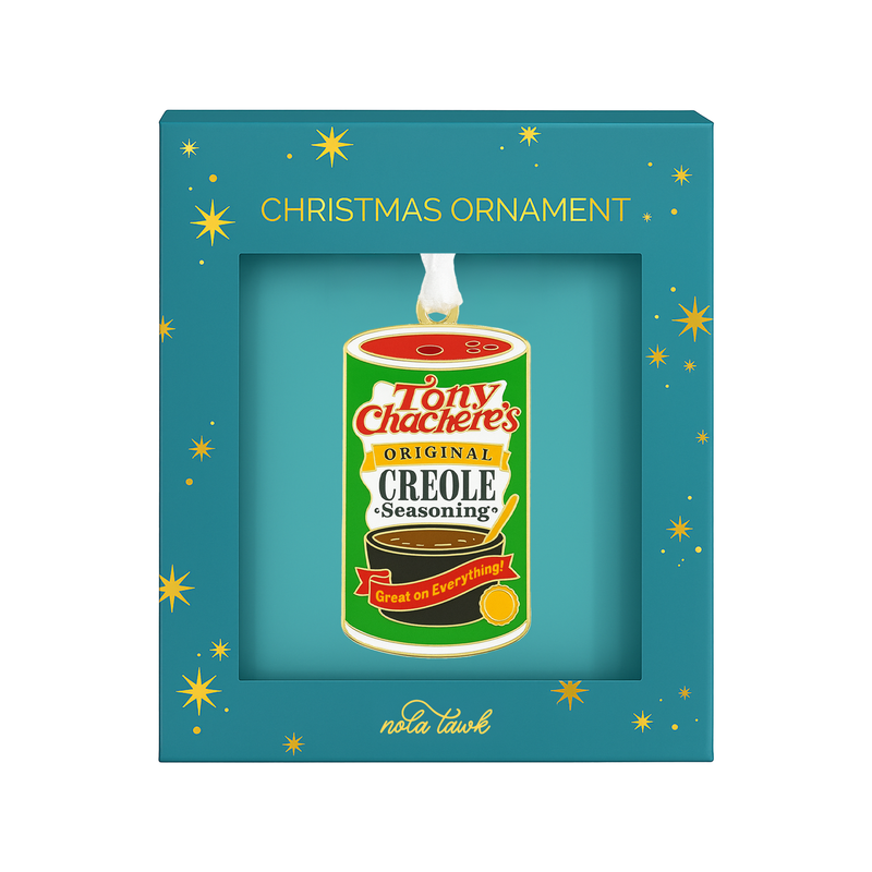 Tony Chachere's Enamel Ornament