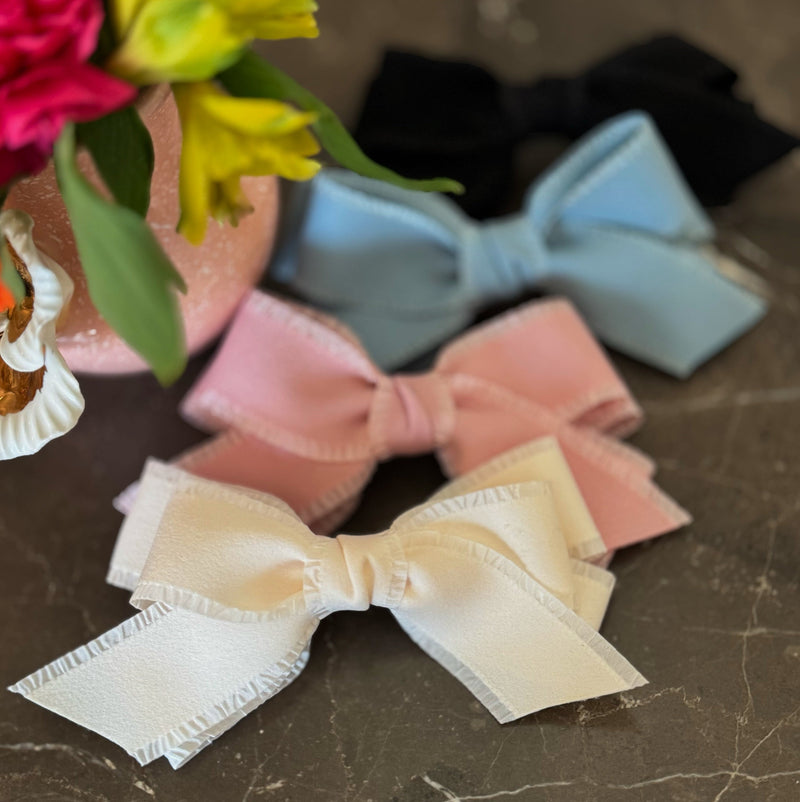 Triple Bowed Pretty Edges Hair Clip