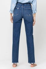 Super High Rise Straight Leg Jeans