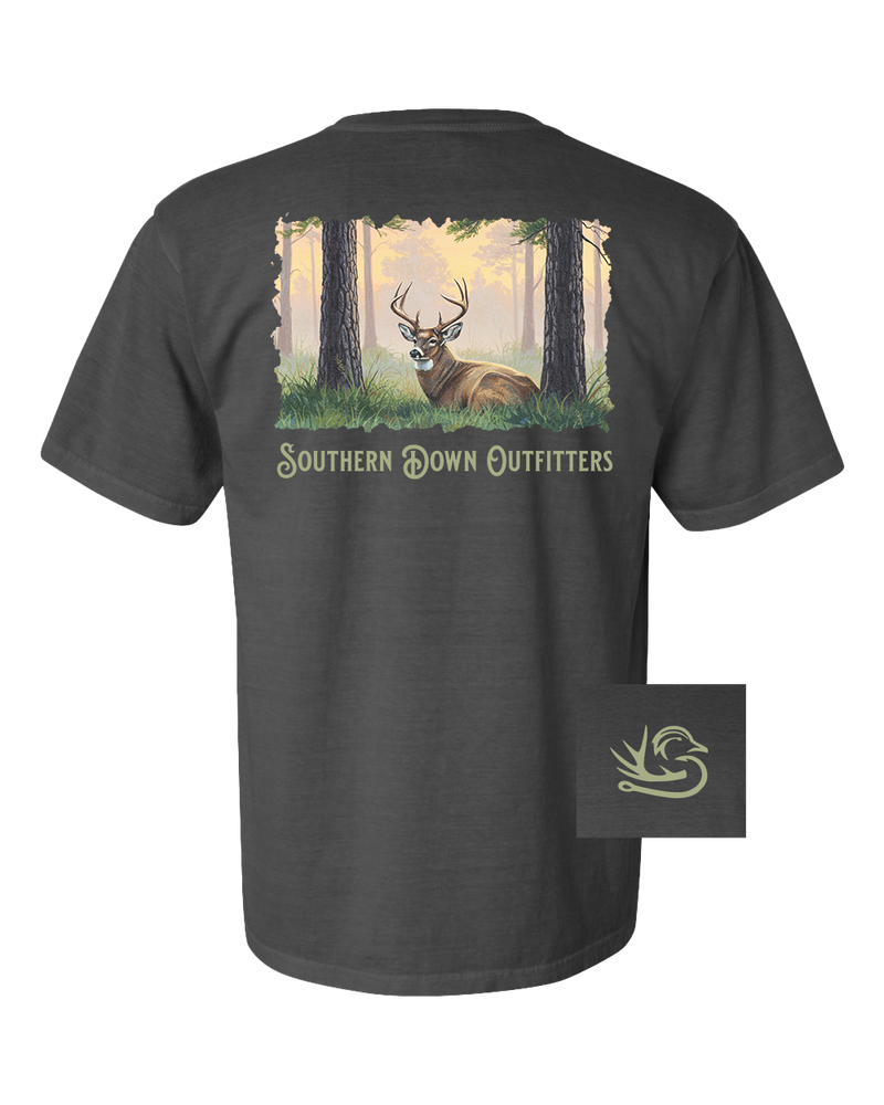 Bedded Down Buck Tee