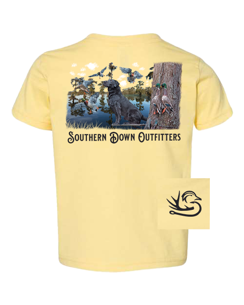 Black Lab Swamp Toddler Tee