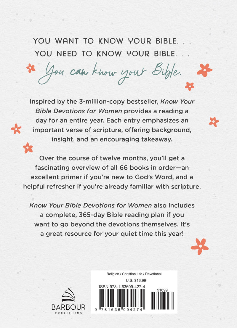 Know Your Bible Devotions for Women
