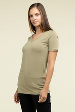 Cotton V-Neck Short Sleeve T-Shirts