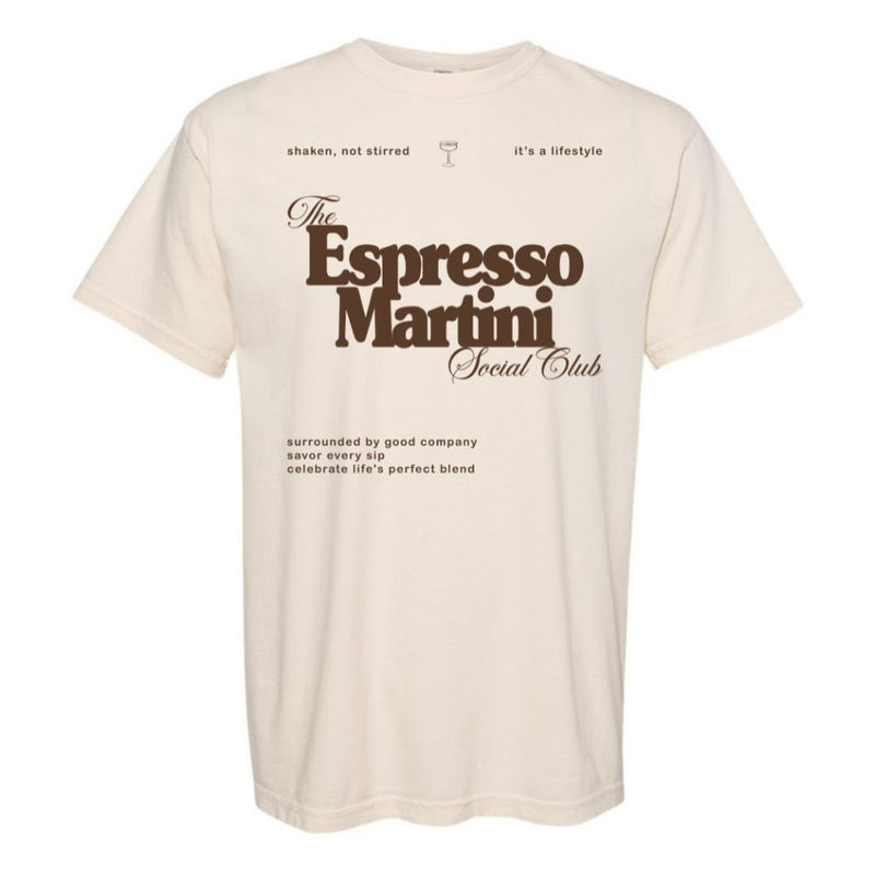 'Espresso Martini Social Club' T-Shirt