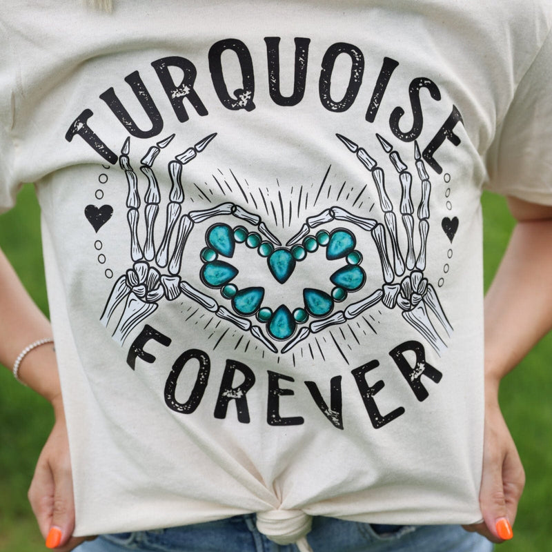 Turquoise Forever Graphic Tee