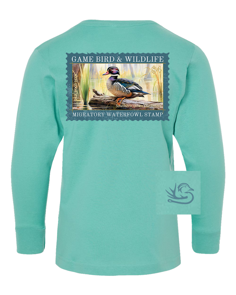 SDO Duck Stamp Toddler Long Sleeve Tee