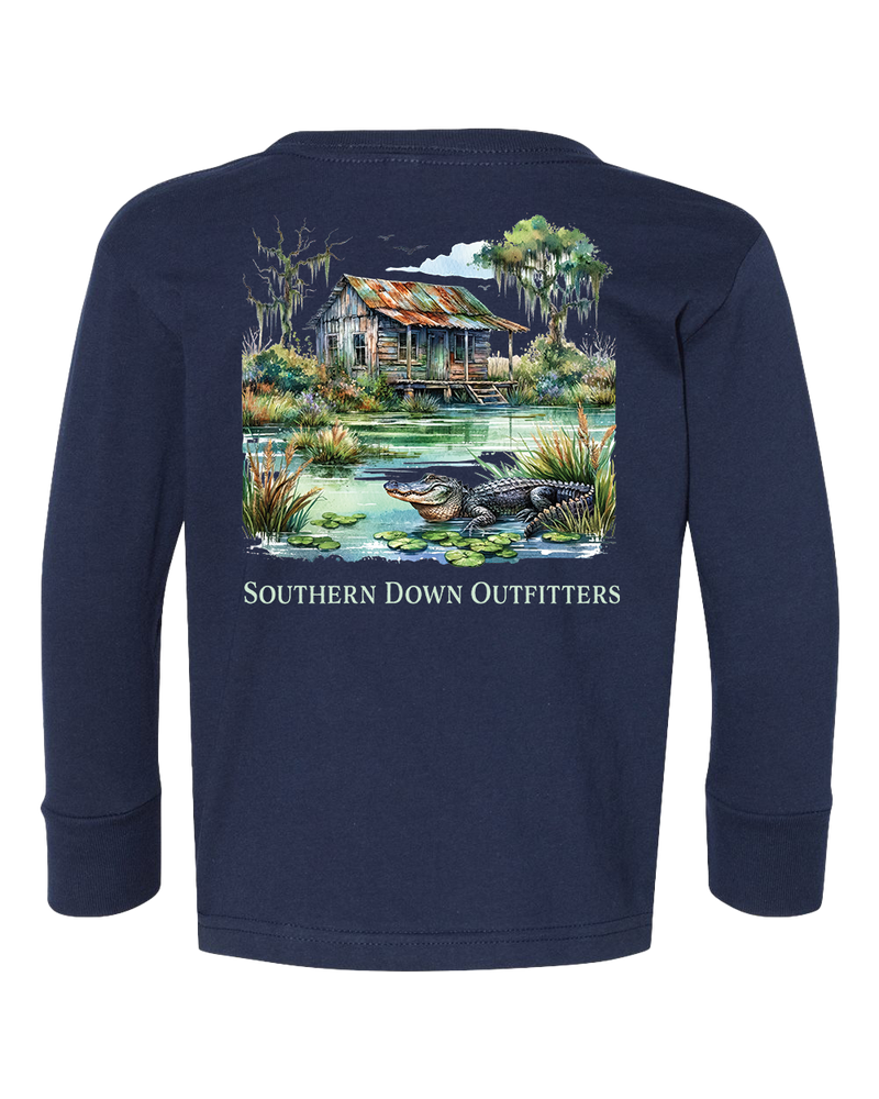 Swamp Shack Toddler LS Tee