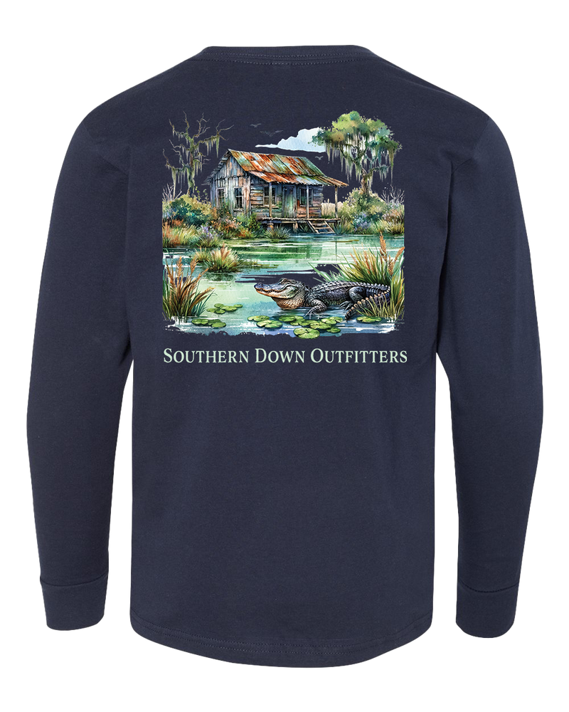 Swamp Shack Youth LS Tee