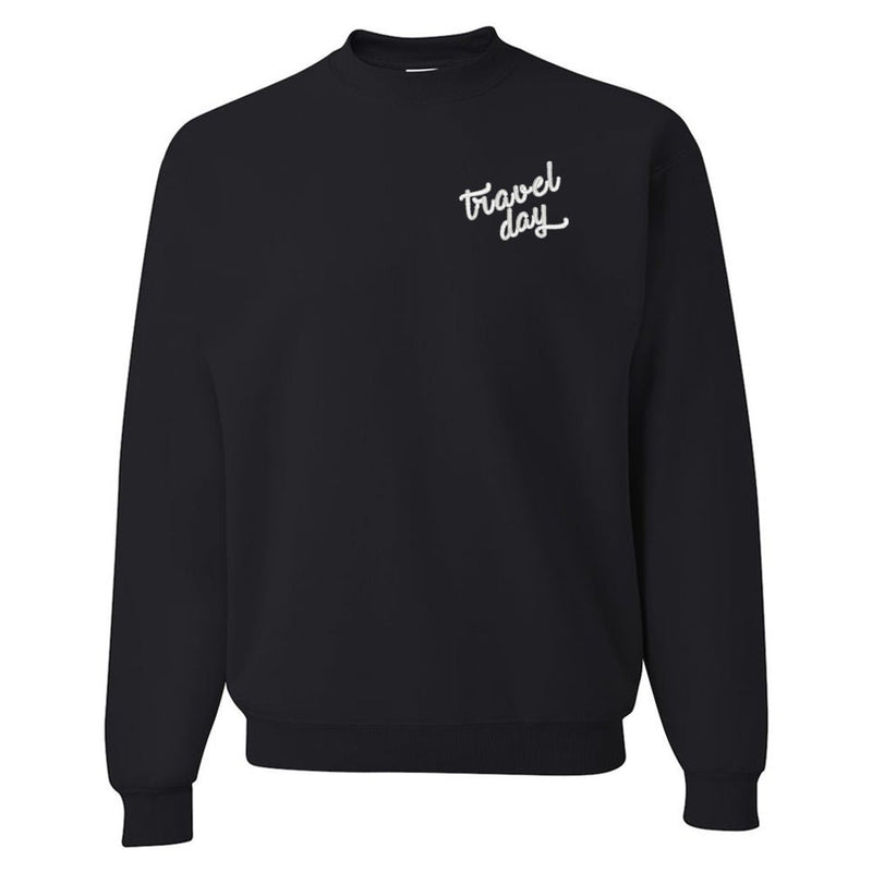'Travel Day' Crewneck Sweatshirt