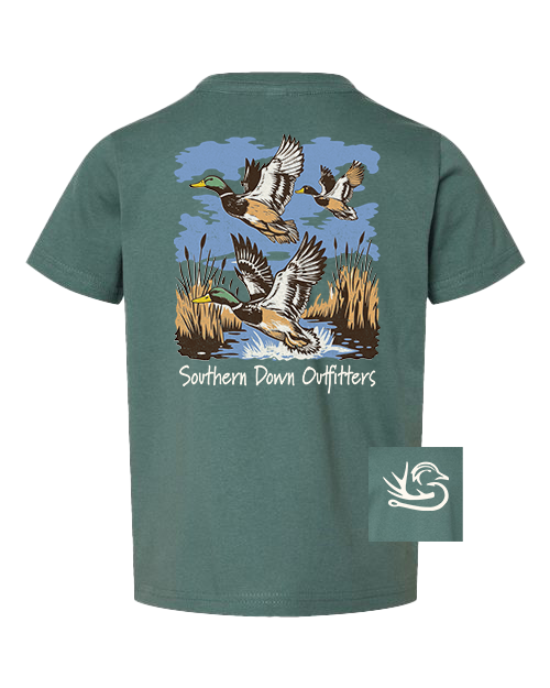 Vintage Flying Mallard Toddler Tee