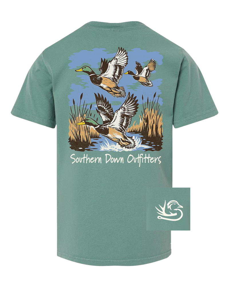 Vintage Flying Mallard Youth Tee