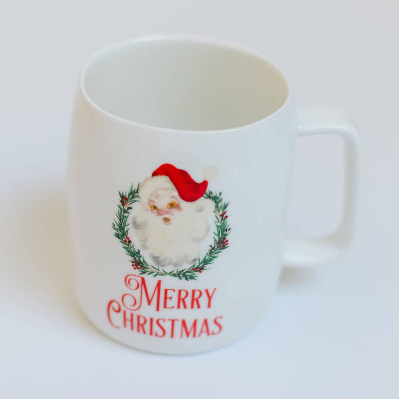 Ceramic Mug Organic Merry Christmas B&B